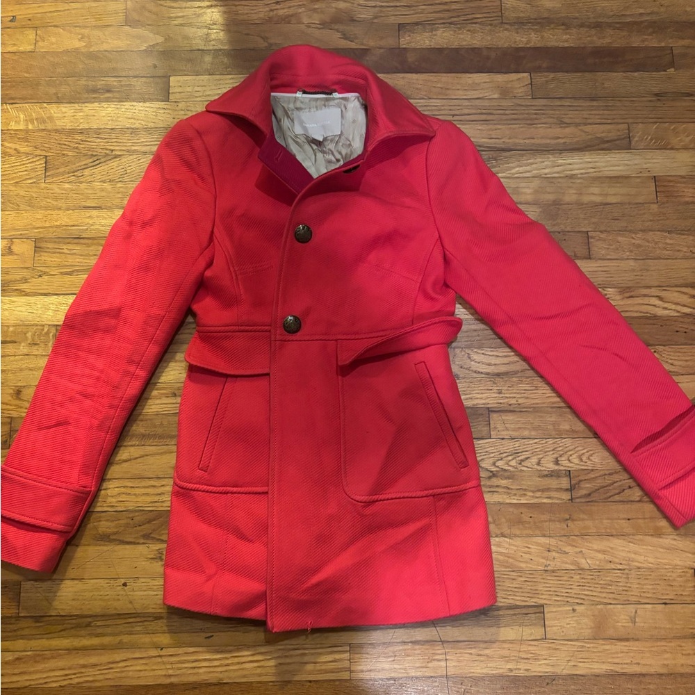 Banana Republic Women's Red Coat